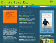 Tablet Screenshot of anthonyrao.com